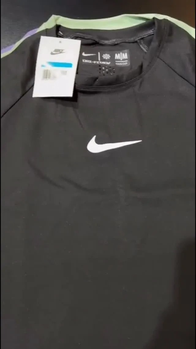 Camiseta Nike Dri-FIT preta — Nike, KANTON
