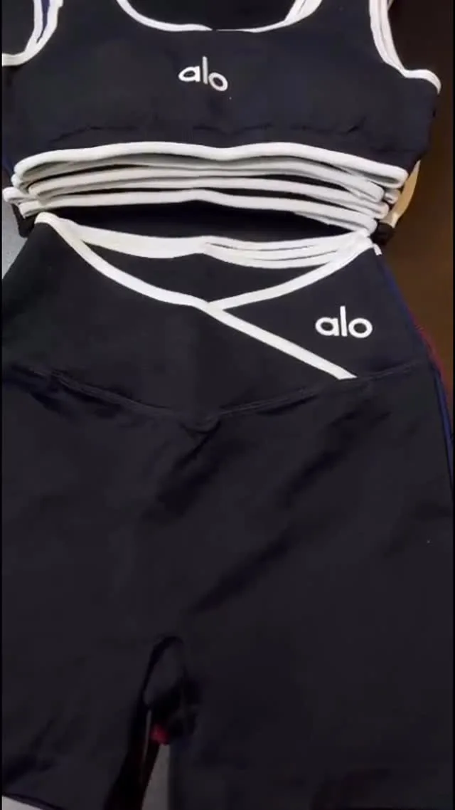 Legging Alo preta cintura alta — Alo, KANTON